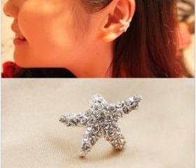 Fashion Starfish Ear Clip