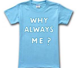 Why Always Me Balotelli Sports T-shirts Men's Short Sleeves T-shirt