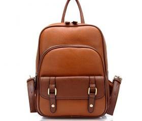 Vintage Style Backpack Lady's Backpack